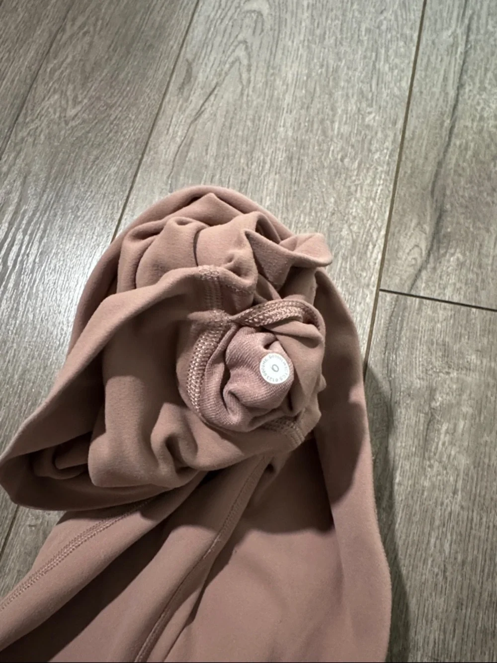 Lululemon cropped Mauve leggings 0